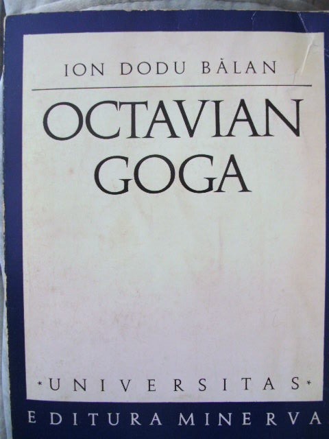 ION DODU BALAN - OCTAVIAN GOGA