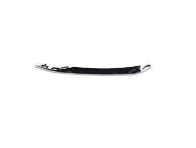 Ornament grila bara protectie, spoiler Opel Astra K, 2020-02.2022, montare fata, dreapta, cromat, RapidAuto foto