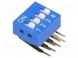 Comutator DIP-SWITCH 4 Sec&Aring;&pound;iuni ON-OFF 0,05A/12VDC NINIGI