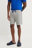 BOSS pantaloni scurți de lounge culoarea gri, 50515314