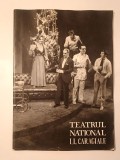 Caiet program Teatrul Național I. L. Caragiale, stagiunea 1970-1971