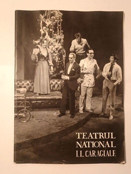 Caiet program Teatrul Național I. L. Caragiale, stagiunea 1970-1971