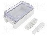 Carcasa policarbonat, 80mmx151mmx60mm, IP66, IP67, BOPLA - B 140806 PC-V0-G 7035