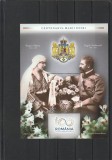 ROMANIA 2018 LP 2220 CENTENARUL MARII UNIRI COLITA DANTELATA MNH NESTAMPILATA