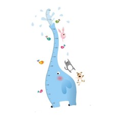 Sticker decorativ, masuratoare in forma de elefant 130 cm, 1407ST foto