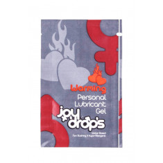 Lubrifiant pliculet JoyDrops Warming, 5 ml