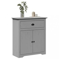 vidaXL Dulap de hol &quot;BODO&quot; gri 80x35x90 cm