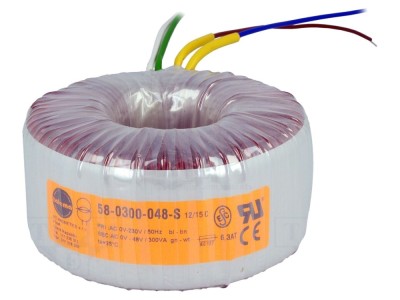 Transformator toroidal 300VA 48V 6,25A foto