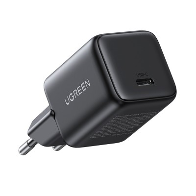 Incarcator tip C GaN Fast Charging Ugreen, 30W, negru, 65007 foto