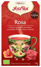 Ceai Bio de TRANDAFIRI 17 pliculete - 34 g Yogi Tea foto