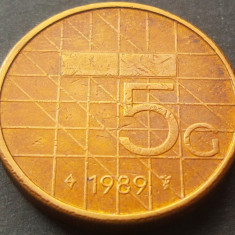 Moneda 5 GULDEN (GULDENI) - OLANDA, anul 1989 * cod 2407 B