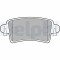 DELPHI LP1747 set placute frana,frana disc