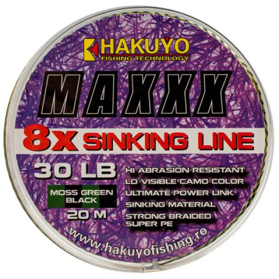 Fir textil CARLIGE SCUFUNDATOR MAXX 8 BRAID Hakuyo, 20m, 0.30 mm foto