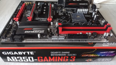 Placa de baza Gigabyte AB350-Gaming 3, Socket AM4 foto