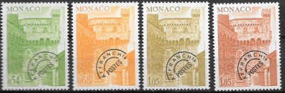 C4744 - Monaco 1977 - Preobliterate 4v. neuzat,perfecta stare foto