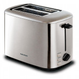 Prajitor de paine Morphy Richards Equip 222067, putere 800 W, 7 trepte de rumenire, 2 felii, inox