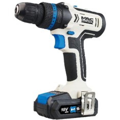 Bormasina Mac Allister 18V, 35Nm, 1600rpm, 2x2Ah