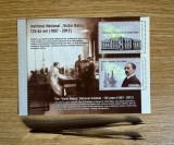 iua marcii postale romanesti, Institutul National Victor Babes, bloc de 2 timbre 2012 LP 1947a
