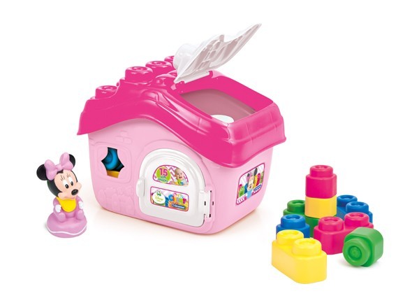 Clemmy - Casuta Minnie Cu Cuburi Clemmy - Casuta Minnie Cu Cuburi