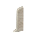 Terminatie pentru plinta, stanga / dreapta, SET 10456-6014, PS, milas, 52 x 20 mm, 4 buc / set