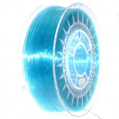 Filament Transparent Devil Design PETG pentru Imprimanta 3D 1.75 mm 1 kg - Albastru foto