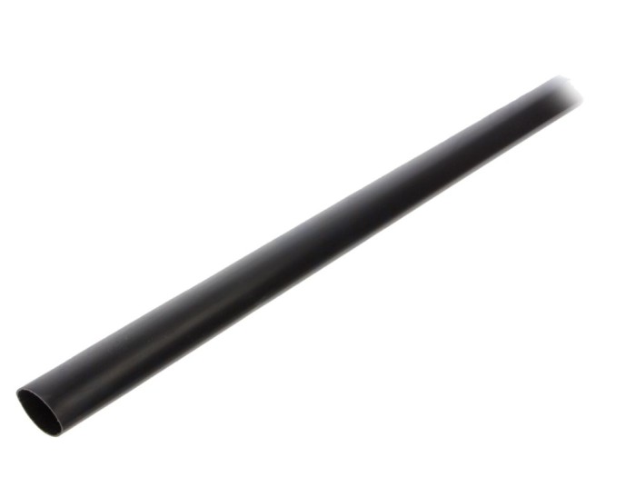 Manşon termocontractabil 19mm, 1m, negru - HELLERMANNTYTON