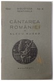 CANTAREA ROMANIEI de ALECU RUSSO, 1941