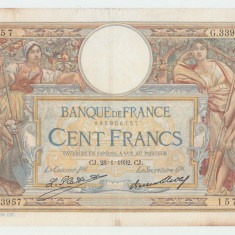 FRANTA - 100 FRANCS FRANCI 1932 , B1.38