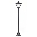 Lampa solara tip felinar pentru gradina, 1 LED, 18x18x160 cm