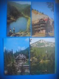 HOPCT LOT 3859 - 4 CARTI POSTALE-LACU ROSU ..JUD -HARGHITA-NECIRCULATE, Necirculata, Printata
