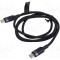 Cablu USB 2.0 USB C VENTION 1m negru nichelat