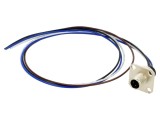 Conector M12 LUTRONIC 4 pini 4A 250V IP67 drept cod 3056