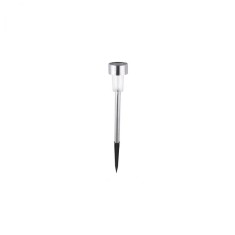 Lampa solara Led decorativa pentru gradina, Argintie, eMazing, Lumina Alb Rece