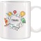 Cana alba personalizata Travel, INOVATIX&reg;. 330ml