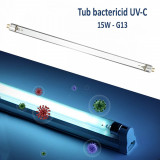 Tub bactericid uvc 15w pentru sterilizare, rezerva lampa bactericida soclu g13, lungime 45.3 cm MultiMark GlobalProd, OSRAM&reg;