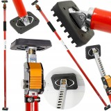 Suport telescopic pentru tavan, interval de lucru 160-290 cm, sarcina maxima 70 Kg, Verke