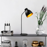 Cumpara ieftin Lampa de masa, Murek - 11558, Fulgor, 18 x 29 x 60 cm, 1 x E14, 40W, negru