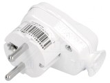 &#039;Conector Alimentare AC Tată 250V 16A Alb&#039;