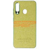 Husa Samsung Galaxy A60, TPU, Leather Denim, Verde