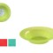 Set 4 farfurii colorate din polipropilena, adanci, 19 cm