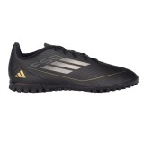 Ghete Fotbal Adidas F50 Club TF J Negru, Gazon Sintetic, Fiberskin