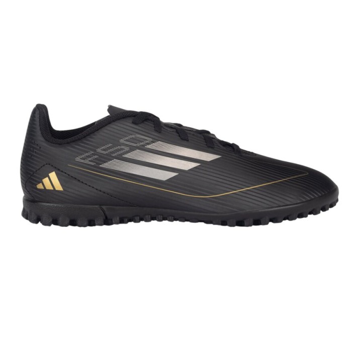 Ghete fotbal Adidas F50 Club TF J negru