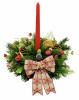 Aranjament de Craciun cu lumanare (Verde Rosu), Eventissimi&reg;