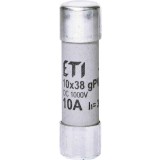 Siguranța fuzibila cilindrice CH10x38 gPV 10A/1000V DC