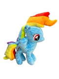 Ponei din plus curcubeu Rainbow Dash 35cm