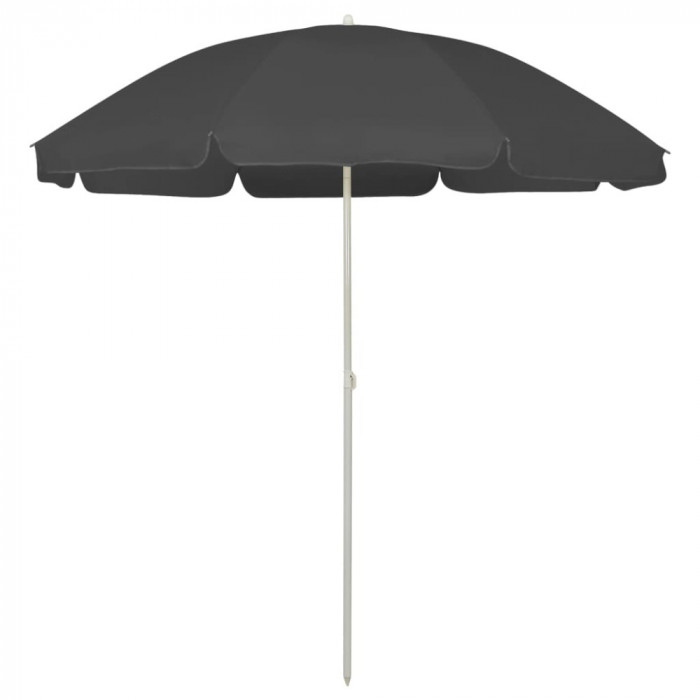 Umbrela de plaja, antracit, 240 cm GartenMobel Dekor