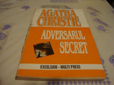 Agatha Christie - Adversarul secret - Excelsior Multi Press - uzata foto