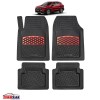 Covorase Auto TeamCar&reg; Tip Tavita Compatibile Suzuki SX4 S-Cross II (2021&ndash;prezent) - Suv Red, Cauciuc, Oem