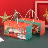 Set de 10 cutii pentru prajituri si 10 felicitari TSLBW, carton, multicolor, 26,5 x 13 x 9 cm