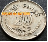 Moneda exotica 25 PAISE - INDIA, anul 1975 *cod 3180 = ERORI MAJORE DE BATERE!, Asia